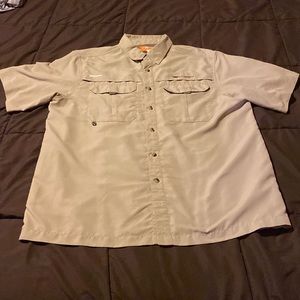 Habit fishing shirt very soft mens Large